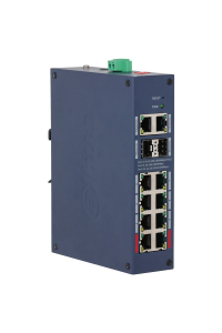 Obrázok pre ZARZĄDZALNY SWITCH PRZEMYSŁOWY POE CHS4212-8GT-110 8-PORTOWY + 2X UPLINK + 2X SFP DAHUA