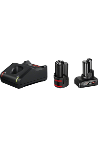 Obrázok pre Bosch 1 x GBA 12V 2.0Ah + 1 x GBA 12V 4.0Ah + GAL 12V-40 Professional nabíječka baterií Domácí baterie AC