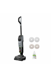 Obrázok pre Bissell SpinWave + Vac Pet Pro Tyčový vysavač Baterie Suché a mokré Cyklónový Prachový sáček 0,4 l Černá, Šedá