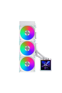 Lian Li HydroShift II LCD-S 360 CL Procesor Sada pro kapalinové chlazení 12 cm Bílá 1 kusů Obrázok pre Lian Li HydroShift II LCD-S 360 CL Procesor Sada pro kapalinové chlazení 12 cm Bílá 1 kusů