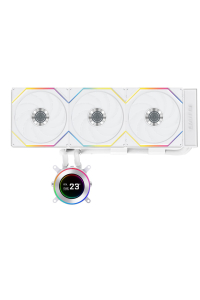 Obrázok pre Lian Li GA II Hydroshift II LCD-C 360TL Procesor Kapalinový chladič typu vše v jednom 12 cm Bílá 1 kusů