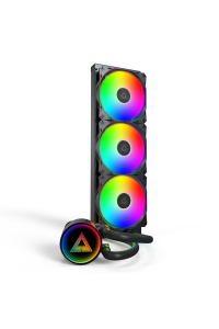 Obrázok pre Montech LightFlow ARGB 360 Procesor Kapalinový chladič typu vše v jednom 12 cm Černá 1 kusů