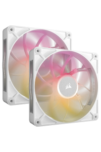 Obrázok pre Corsair iCUE LINK RX140 MAX RGB Počítačová skříň Ventilátor 14 cm Bílá 2 kusů