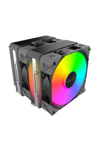Obrázok pre Montech NX600 ARGB Procesor Vzduchový chladič 12 cm Černá 1 kusů