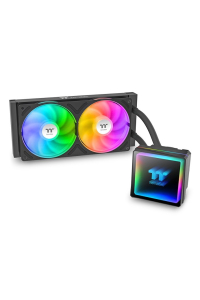 Obrázok pre Thermaltake TH240 V3 ARGB Procesor Kapalinový chladič typu vše v jednom 12 cm Černá 1 kusů