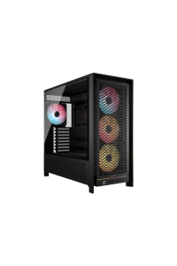 Corsair FRAME 5000D RS ARGB Midi Tower Černá Obrázok pre Corsair FRAME 5000D RS ARGB Midi Tower Černá