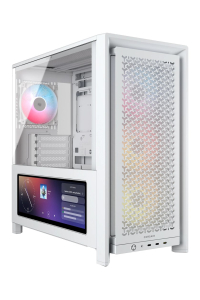 Obrázok pre Corsair FRAME 4000D LCD RS ARGB Midi Tower Bílá