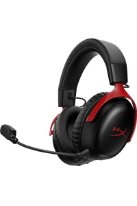 HyperX Cloud III S – bezdrátový herní headset (černo-červený) Obrázok pre HyperX Cloud III S – bezdrátový herní headset (černo-červený)