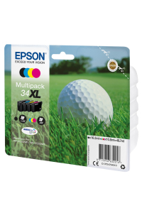 Obrázok pre Epson Golf ball Multipack 4-colours 34XL DURABrite Ultra Ink
