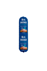 Obrázok pre BRIT Premium Sausage Kuře a jehněčí - mokré krmivo pro psa - 800g