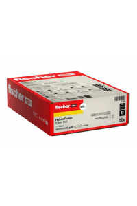Obrázok pre FISCHER KOŁEK HYBRIDPOWER 10x90 /50szt. KLUCZ  OGNIOODPORNY
