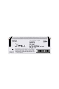 Canon TONER T09 BK tonerová náplň 1 kusů Originální Černá Obrázok pre Canon TONER T09 BK tonerová náplň 1 kusů Originální Černá
