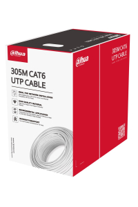 Dahua Technology PFM920I-6UN-C-V2 síťový kabel Bílá 305 m Cat6 U/UTP (UTP) Obrázok pre Dahua Technology PFM920I-6UN-C-V2 síťový kabel Bílá 305 m Cat6 U/UTP (UTP)