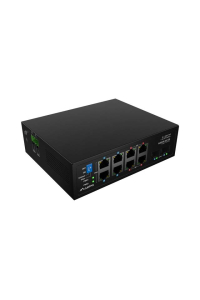 Obrázok pre SWITCH LANBERG ILGE-8P-2S-120 LIGHT INDUSTRIAL POE 4XBT 4XAT 2XSFP DIN GIGABIT ETHERNET