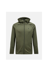 Bluza rozpinana Peak Performance Rider Essentials Zip Hood - pine needle/pine needle rozmiar: l Obrázok pre Bluza rozpinana Peak Performance Rider Essentials Zip Hood - pine needle/pine needle rozmiar: l