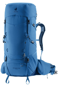 Deuter Aircontact Core 60+10 60 l Modrá Obrázok pre Deuter Aircontact Core 60+10 60 l Modrá
