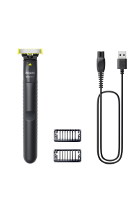 Obrázok pre Philips Norelco OneBlade QP1424/10 pánský holicí strojek Planžetový holicí strojek Zastřihovač Tmavě šeda