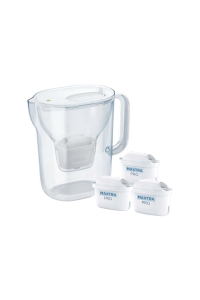 Filtrační konvice Brita Style Essential + 3 MAXTRA PRO PURE PERFORMANCE (Bílá) Obrázok pre Filtrační konvice Brita Style Essential + 3 MAXTRA PRO PURE PERFORMANCE (Bílá)