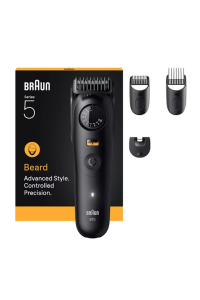 Obrázok pre Braun BeardTrimmer 9 BT5520 zastřihovač vousů Baterie 40 2 cm Suché i mokré holení Černá