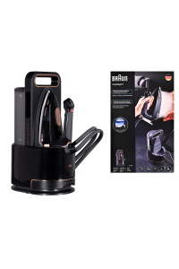 Braun CareStyle 9 IS 9090 BK 2700 W 2 l EloxalPlus soleplate Černá, Měděná Obrázok pre Braun CareStyle 9 IS 9090 BK 2700 W 2 l EloxalPlus soleplate Černá, Měděná