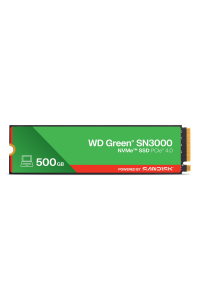 Western Digital Green WD SN3000 NVMe 500 GB M.2 PCI Express 4.0 QLC 3D NAND Obrázok pre Western Digital Green WD SN3000 NVMe 500 GB M.2 PCI Express 4.0 QLC 3D NAND