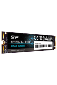 Silicon Power P34A60 128 GB M.2 PCI Express 3.0 NVMe Obrázok pre Silicon Power P34A60 128 GB M.2 PCI Express 3.0 NVMe