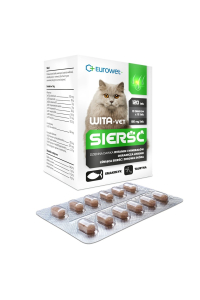 EUROWET Wita-Vet Coat - doplňky stravy pro kočky - 120 tablet Obrázok pre EUROWET Wita-Vet Coat - doplňky stravy pro kočky - 120 tablet