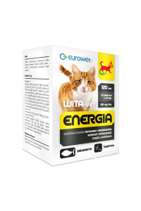 EUROWET Wita-Vet Energia - doplňky stravy pro kočky - 120 tablet Obrázok pre EUROWET Wita-Vet Energia - doplňky stravy pro kočky - 120 tablet
