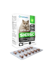 EUROWET Wita-Vet Coat - doplňky stravy pro kočky - 60 tablet Obrázok pre EUROWET Wita-Vet Coat - doplňky stravy pro kočky - 60 tablet
