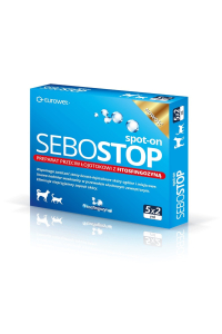 EUROWET Sebostop Spot-on - přípravek proti seboree pro psy a kočky - 5 x 2 ml Obrázok pre EUROWET Sebostop Spot-on - přípravek proti seboree pro psy a kočky - 5 x 2 ml