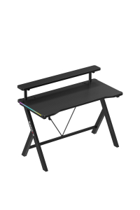 Herní stůl Huzaro Hero 1.9 RGB, černý Obrázok pre Herní stůl Huzaro Hero 1.9 RGB, černý
