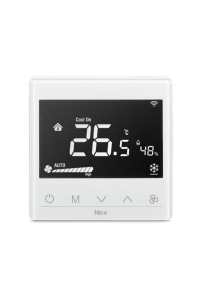 Termostat pro regulaci teploty Nice Fan2-Control White Obrázok pre Termostat pro regulaci teploty Nice Fan2-Control White
