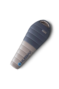 Obrázok pre Spací pytel Husky DOPY péřový -25 °C, 85 × 220 cm, 1,69 kg, modro-šedý