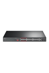 TP-Link TL-SL1226P síťový přepínač Nespravované Gigabit Ethernet (10/100/1000) Podpora napájení po Ethernetu (PoE) 1U Šedá Obrázok pre TP-Link TL-SL1226P síťový přepínač Nespravované Gigabit Ethernet (10/100/1000) Podpora napájení po Ethernetu (PoE) 1U Šedá
