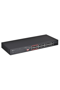 Obrázok pre TP-Link TL-SL1226P síťový přepínač Nespravované Gigabit Ethernet (10/100/1000) Podpora napájení po Ethernetu (PoE) 1U Šedá