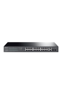 TP-Link TL-SG1428PE síťový přepínač Řízený L2 Gigabit Ethernet (10/100/1000) Podpora napájení po Ethernetu (PoE) 1U Černá Obrázok pre TP-Link TL-SG1428PE síťový přepínač Řízený L2 Gigabit Ethernet (10/100/1000) Podpora napájení po Ethernetu (PoE) 1U Černá