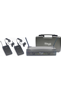 Stagg SUW 50 LL FH EU Bezdrátový systém UHF Černý Obrázok pre Stagg SUW 50 LL FH EU Bezdrátový systém UHF Černý