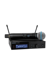 Obrázok pre Shure SLXD24+E/B58-G65 - digitální bezdrátový systém s vysílačem/ručním mikrofonem (470–606 MHz)