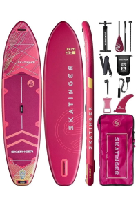 SUP prkno SKATINGER Prana Meteor Red 350 x 89 x 15 cm Obrázok pre SUP prkno SKATINGER Prana Meteor Red 350 x 89 x 15 cm