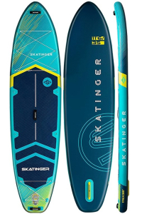 Skatinger Deska SUP Prana light bule 350 x 89 x 15 cm Yoga Obrázok pre Skatinger Deska SUP Prana light bule 350 x 89 x 15 cm Yoga