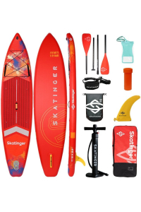 Obrázok pre SUP deska SKATINGER Interstellar red 350x81x15 Touring