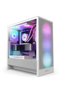Obrázok pre NZXT H5 Flow RGB Midi Tower Bílá