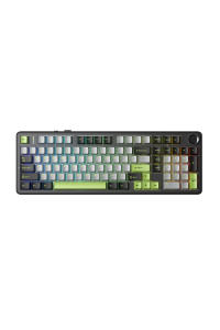 Klávesnice Gasket F99 Pro černá+šedá+zelená, spínače GrayWood, RGB, AULA Obrázok pre Klávesnice Gasket F99 Pro černá+šedá+zelená, spínače GrayWood, RGB, AULA