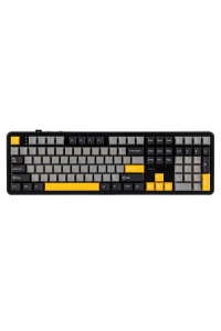 Klávesnice Gasket F108 šedá+oranžová+tmavě šedá s přepínači Volcano RGB AULA Obrázok pre Klávesnice Gasket F108 šedá+oranžová+tmavě šedá s přepínači Volcano RGB AULA