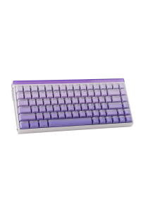 Klávesnice typu gasket HERO84 HE bílá+fialová+gradient+LIGHT s přepínači JadeKing RGB AULA Obrázok pre Klávesnice typu gasket HERO84 HE bílá+fialová+gradient+LIGHT s přepínači JadeKing RGB AULA