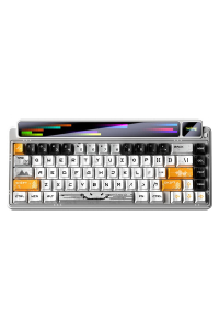 Klávesnice AULA Gasket AMG65 White LightFeather RGB Obrázok pre Klávesnice AULA Gasket AMG65 White LightFeather RGB