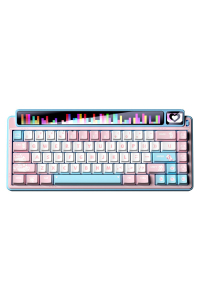 Klávesnice AULA Gasket AMG65 Blue LightFeather RGB Obrázok pre Klávesnice AULA Gasket AMG65 Blue LightFeather RGB