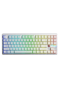 Klávesnice AULA Gasket F87 Pro V2 White Contour Engravered Star Vector RGB Obrázok pre Klávesnice AULA Gasket F87 Pro V2 White Contour Engravered Star Vector RGB