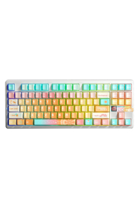 Klávesnice AULA Gasket F87 Pro V2 Orange Soda Kailh Meteorite Ice Cream RGB Obrázok pre Klávesnice AULA Gasket F87 Pro V2 Orange Soda Kailh Meteorite Ice Cream RGB