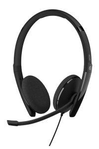 EPOS ADAPT 160 USB II Sluchátka s mikrofonem Kabel Přes hlavu Kancelář / call centrum USB Typ-A Černá Obrázok pre EPOS ADAPT 160 USB II Sluchátka s mikrofonem Kabel Přes hlavu Kancelář / call centrum USB Typ-A Černá